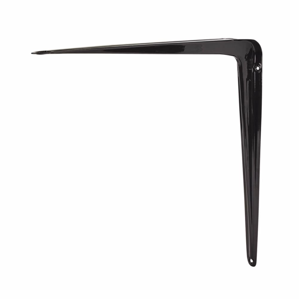 Touchpoint London Pattern Shelf Bracket - 300 x 250mm - Black