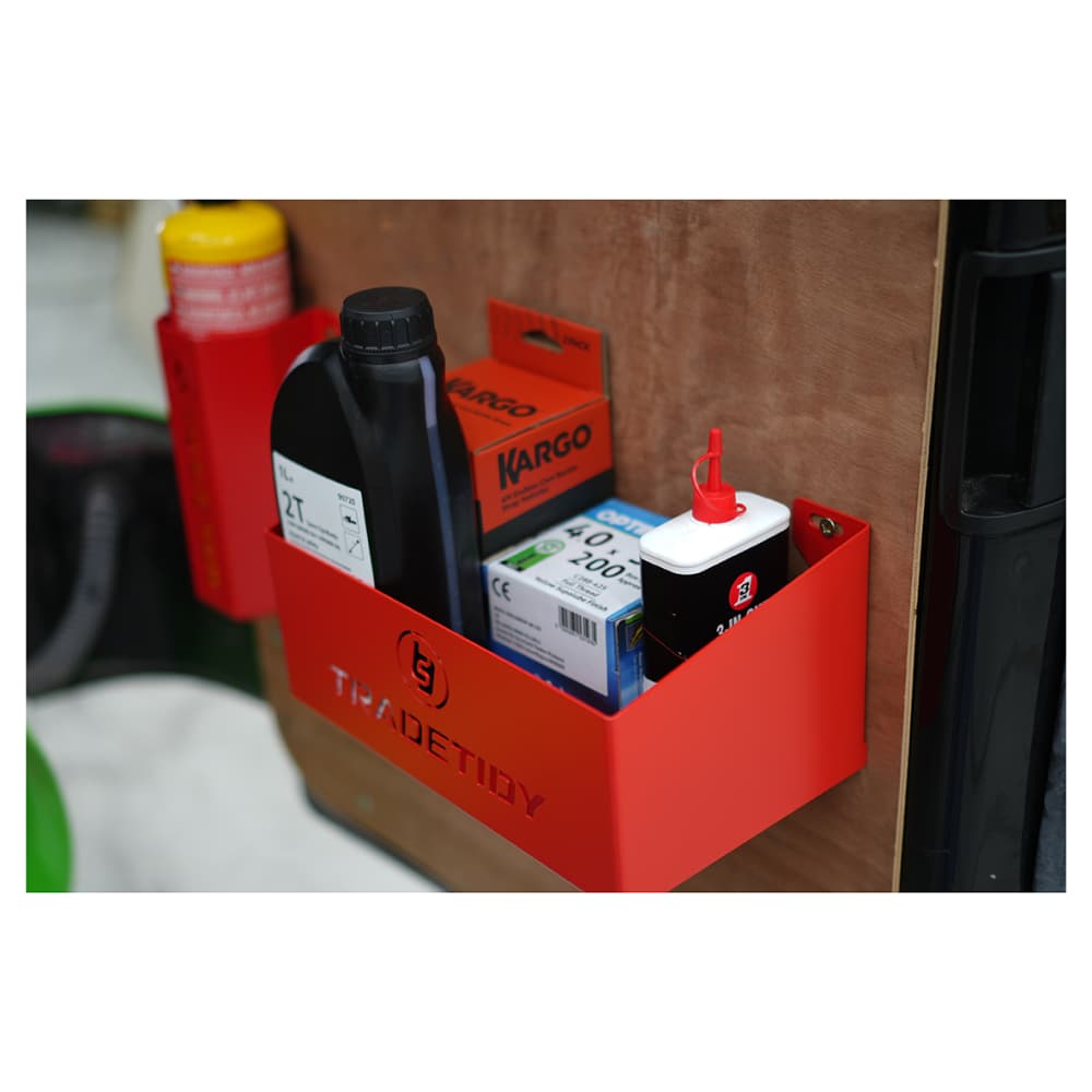 TradeTidy Storage Tray - 255 x 104 x 160mm - Red