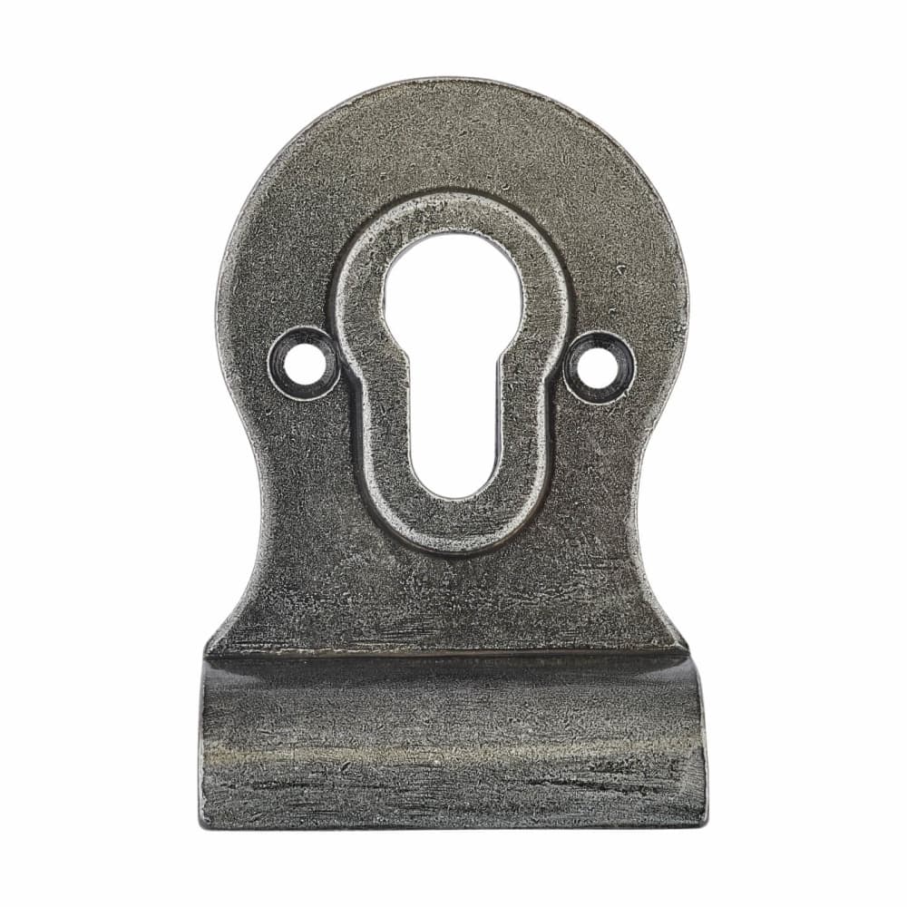 Olde Forge Euro Cylinder Pull - 95 x 63mm - Pewter