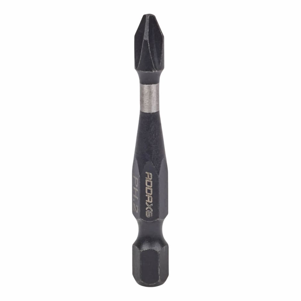 TIMCO X6 Impact Driver Bits - Phillips - PH2 - 50mm Length - Pack of 5
