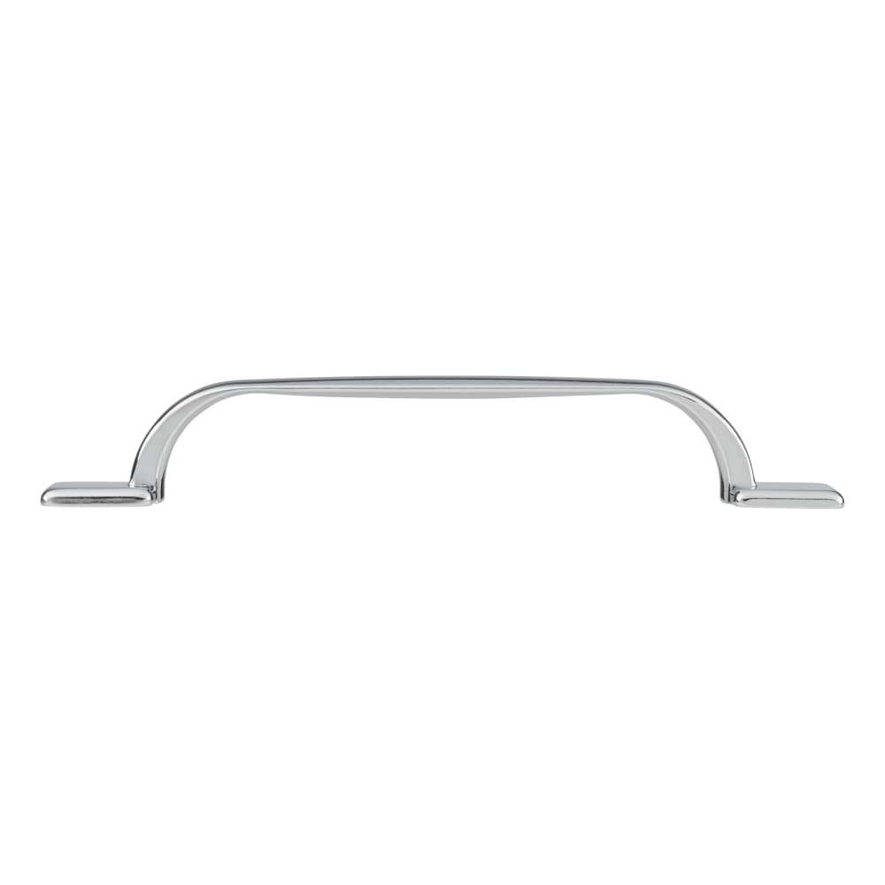 Crofts & Assinder Georgia 24mm D-Bar Cabinet Pull Handle - 128mm Centres - Polished Chrome