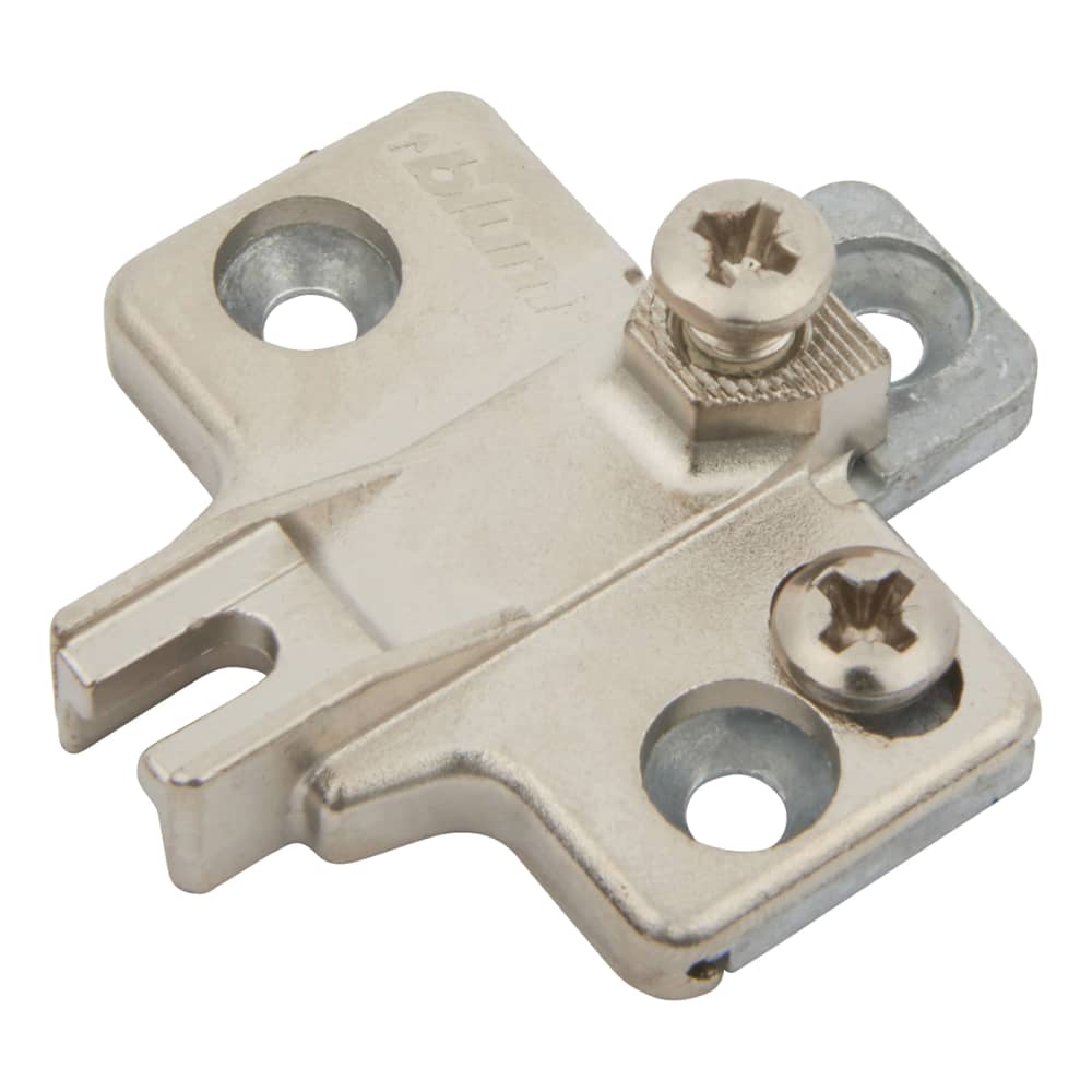 Blum Slide On MODUL Cabinet Hinge Pack - 170° - Sprung - Overlay - Zinc Plated - Pair