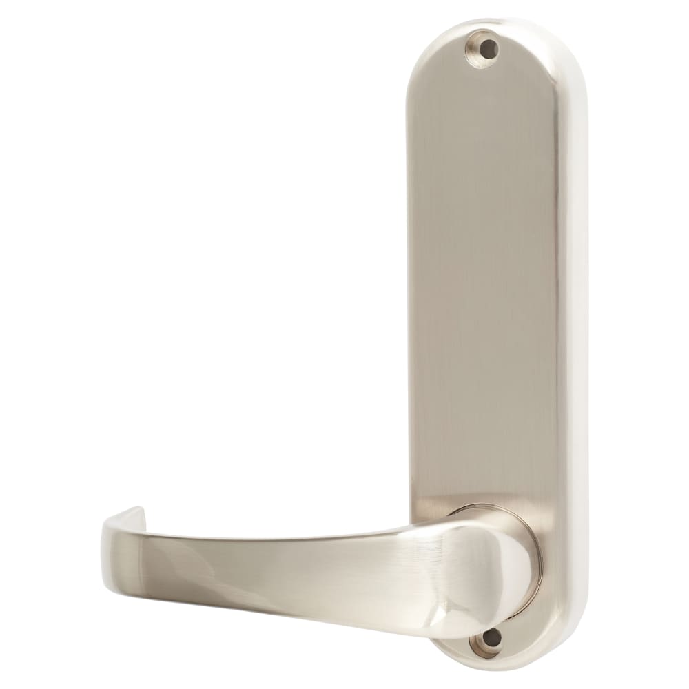 Codelocks CL525 Push Button Code Lock and Euro Lock with Key Override - Code Free - Stainless Steel