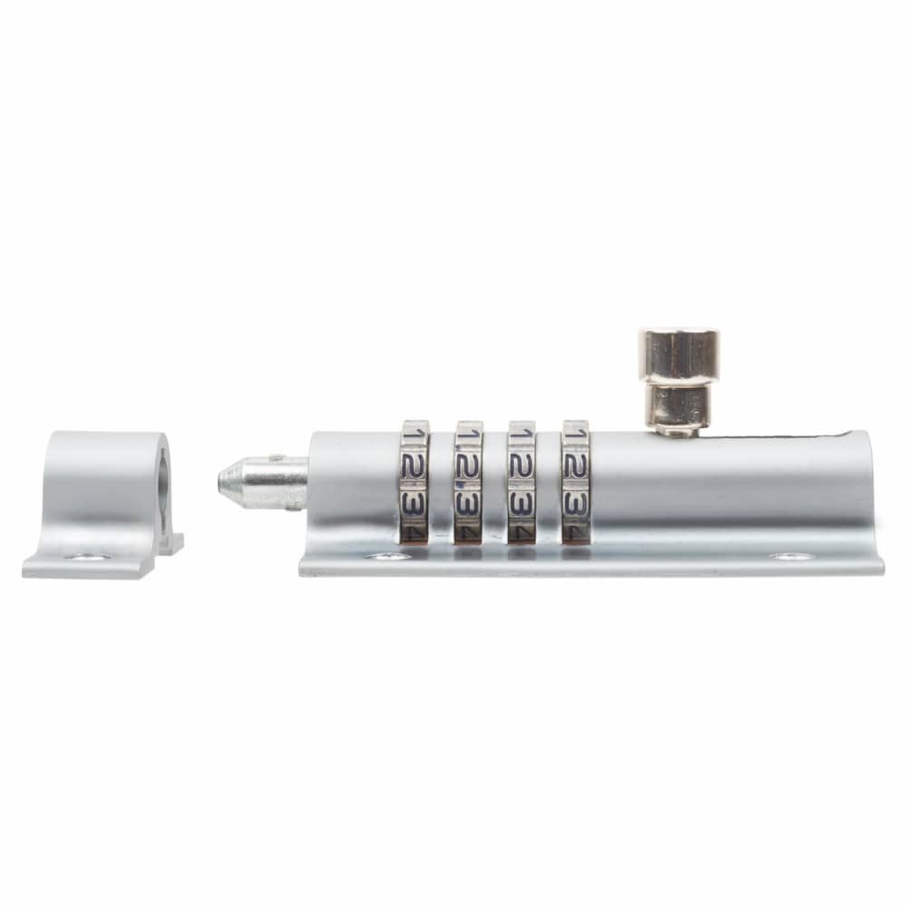 Squire Combination Bolt - 125mm Length - Satin Chrome