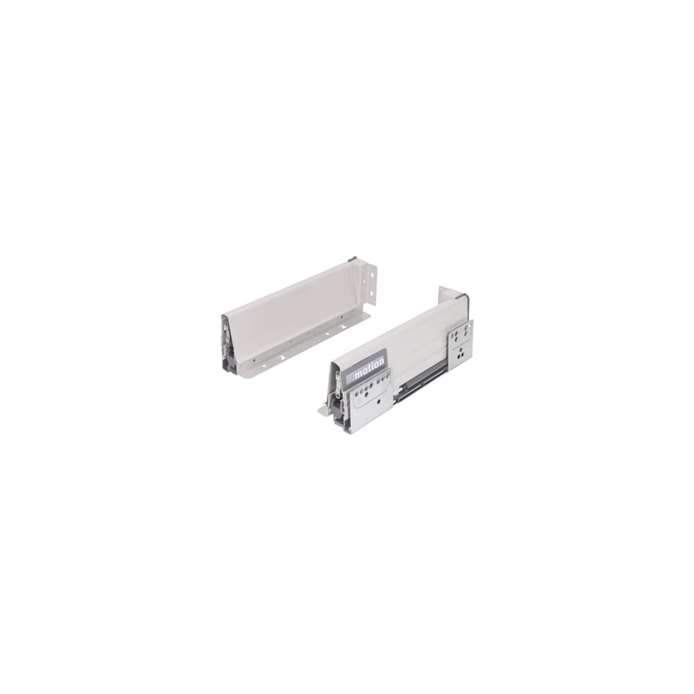 Klug Innobox Soft Close Drawer Pack - Without Rods - (H) 86mm x (D) 270mm - White
