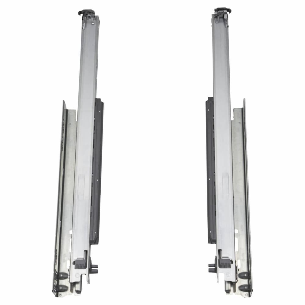 Blum MOVENTO BLUMOTION Soft Close Concealed Drawer Runner - Double Extension - 450mm Length - 40kg 