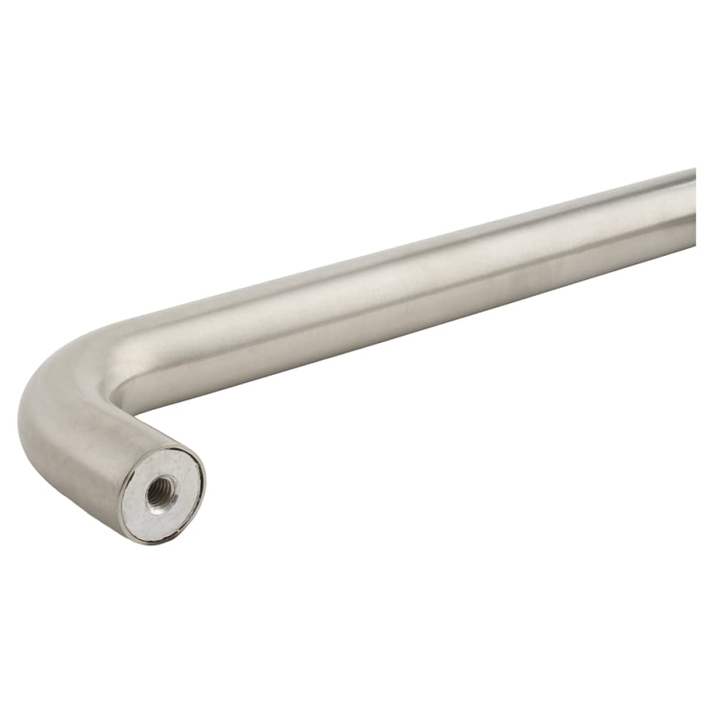 Touchpoint 19mm D-Bar Door Pull Handle - Bolt Fix - 225mm Centres - Satin Stainless Steel