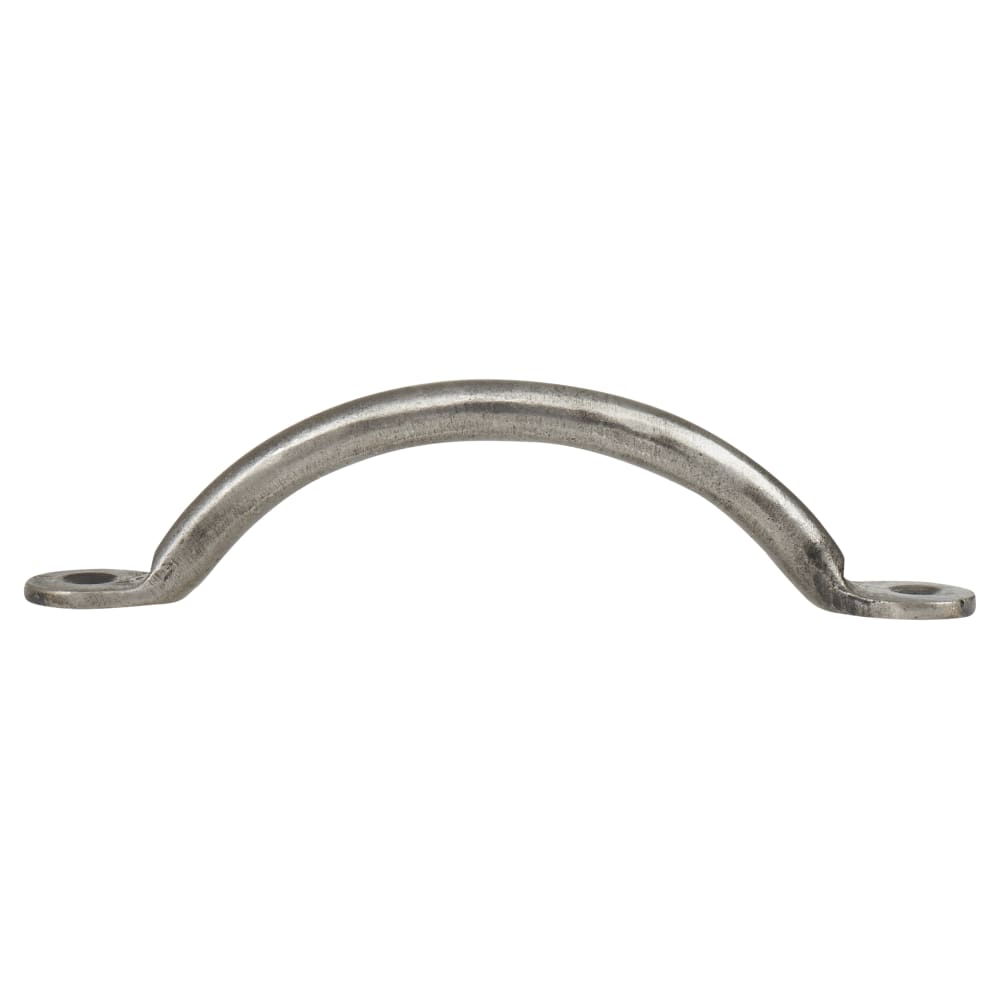 Olde Forge Bean Bow Cabinet Pull Handle - 115mm Centres - Pewter Effect