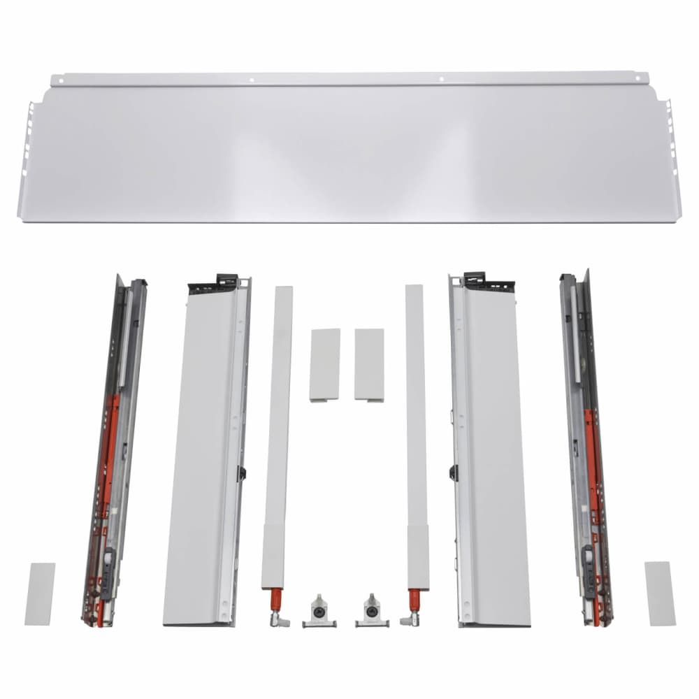 Blum TANDEMBOX ANTARO BLUMOTION Soft Close Pan Drawer - (H) 203mm x (D) 350mm x (W) 900mm - White