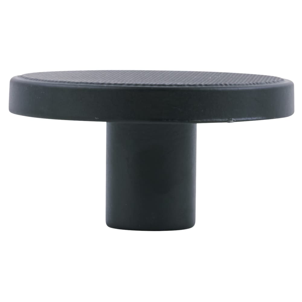 M Marcus Brooklyn Round Cabinet Knob - 50mm Diameter - Matt Black