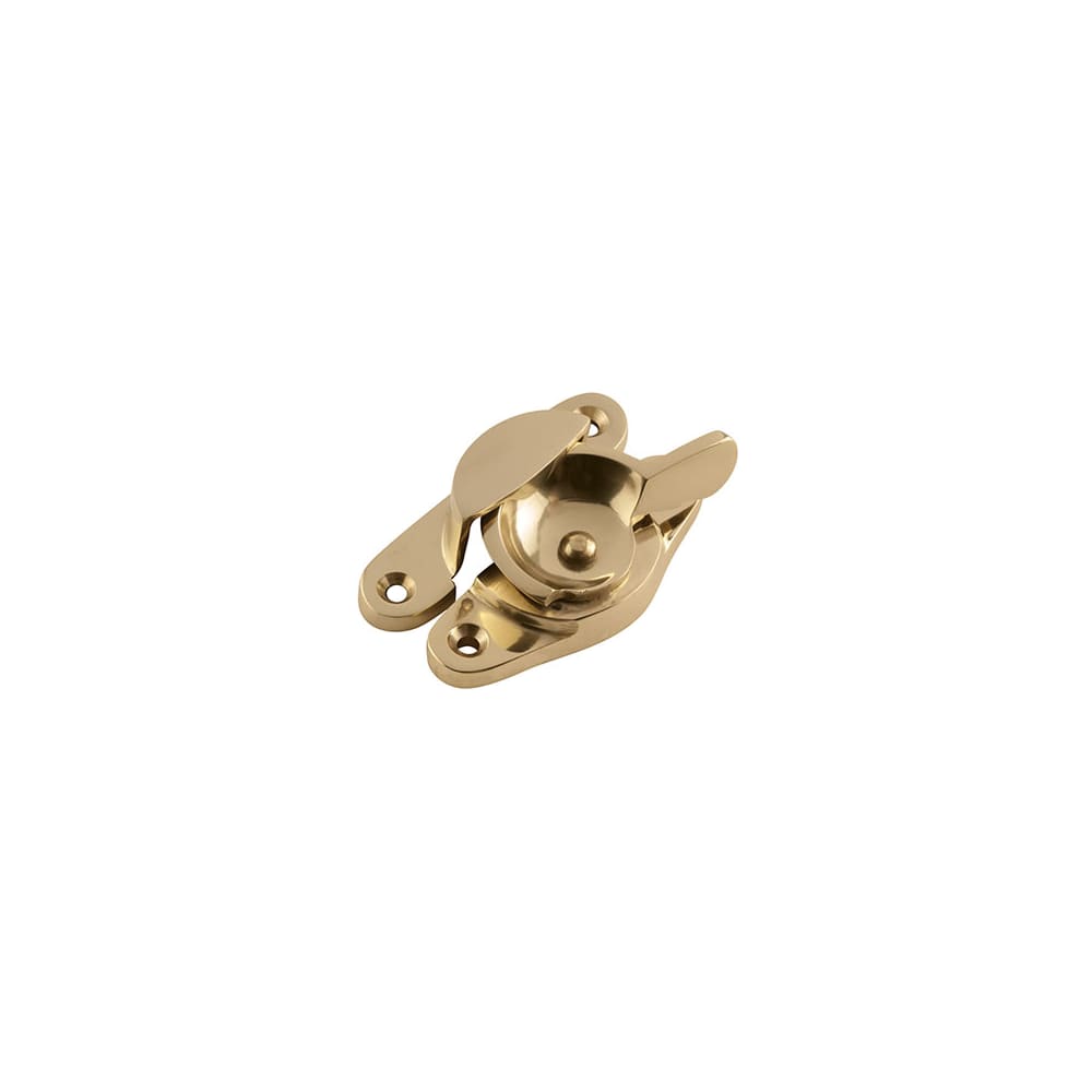 Altro Fitch Sash Fastener - 65 x 14mm - Polished Brass