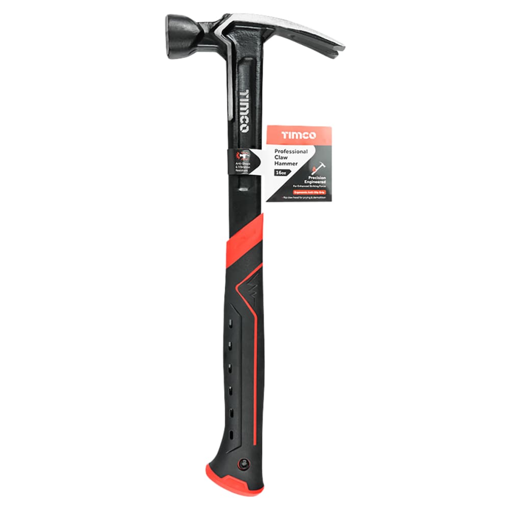 TIMCO Professional Straight Claw Hammer - 16oz