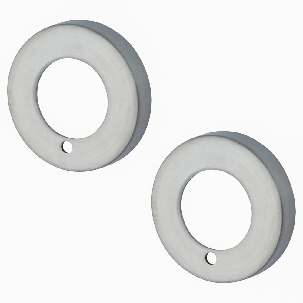 Jigtech Round Privacy Cover Rose - Satin Chrome