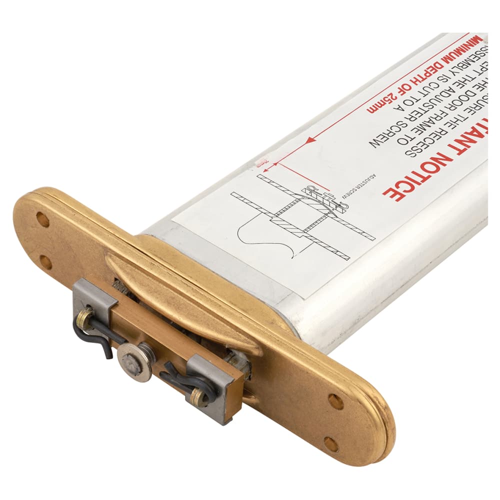 Perkomatic R85 Hydraulic Concealed Door Closer - Brass