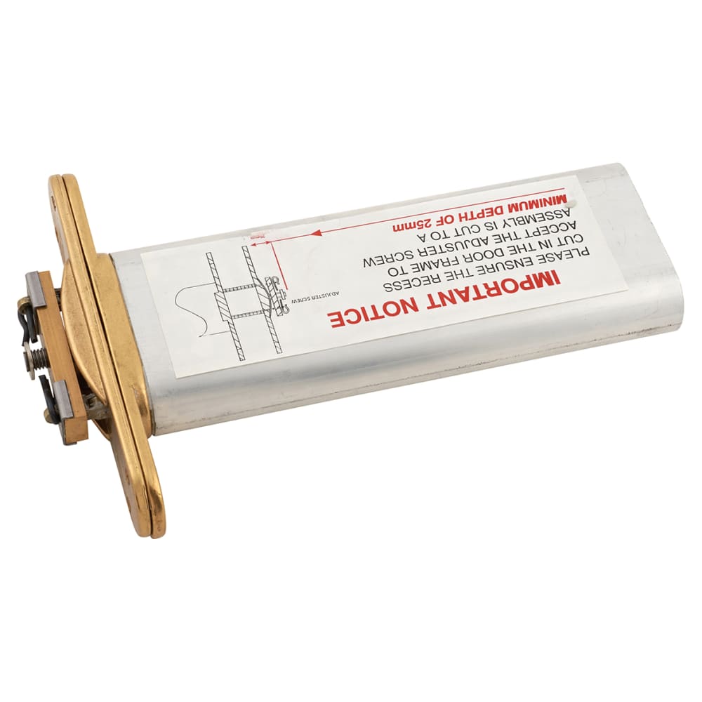 Perkomatic R85 Hydraulic Concealed Door Closer - Brass