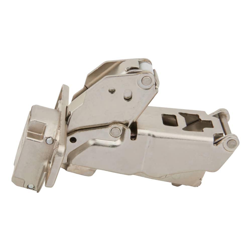 Blum CLIP Top Zero Protrusion Soft Close Cabinet Hinge - 125° - Sprung - Overlay - Zinc Plated -Pair