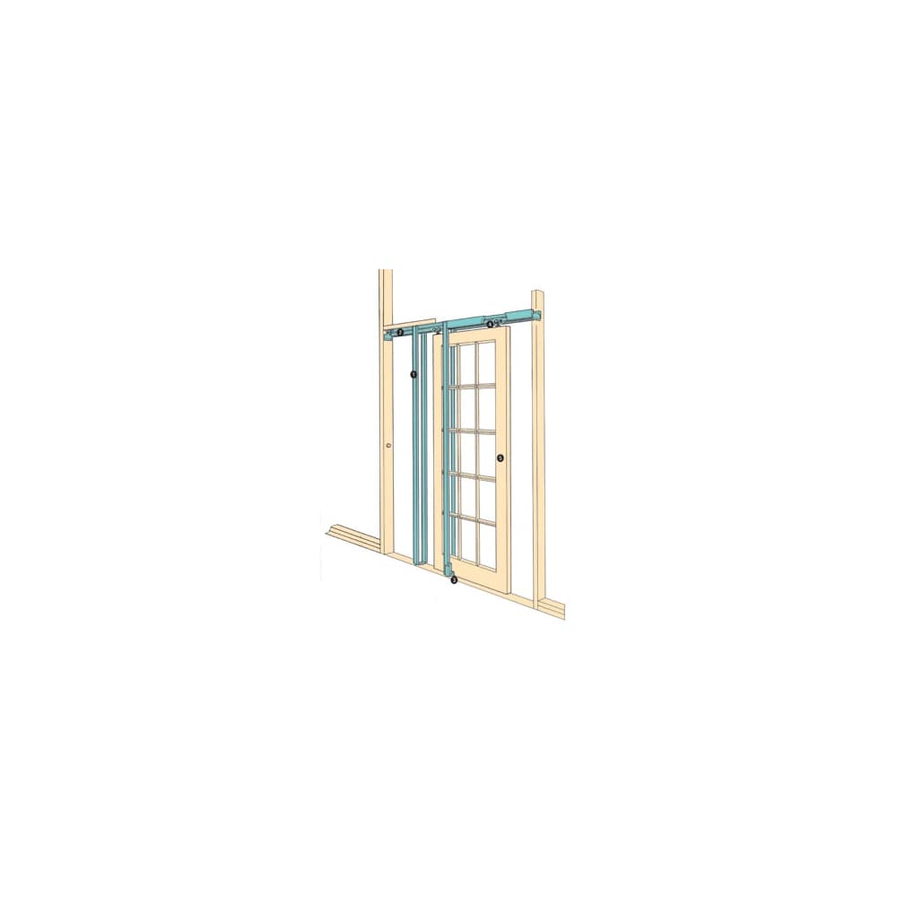 Coburn Hideaway Pocket Door Kit - 115-120mm Finished Wall Thickness - 762 x 2040mm Door Size