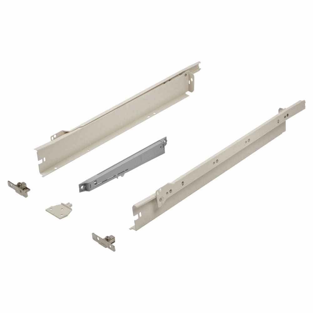 Blum METABOX BLUMOTION Soft Close Drawer Pack - Single Extension - (H) 54mm x (D) 450mm - 30kg 