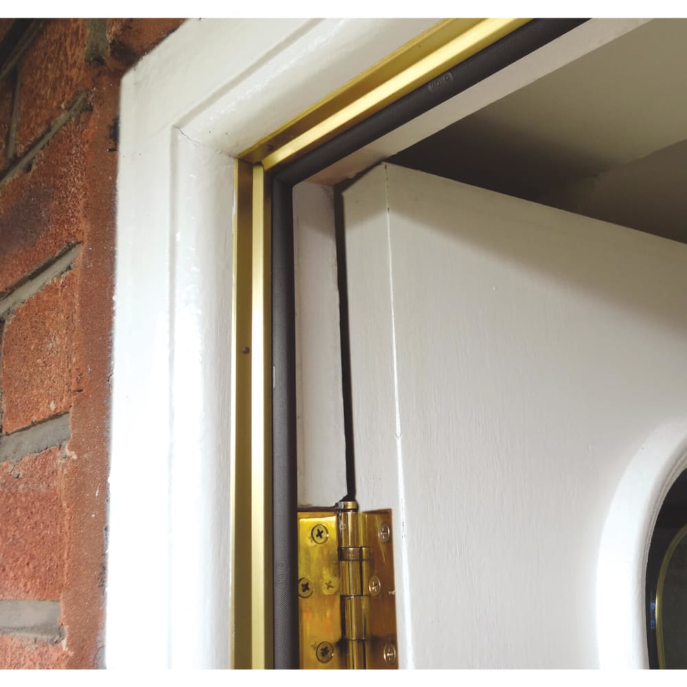 Stormguard XP ADS Premium Q-Lon Perimeter Seal Door Set - 2100mm Length - Gold