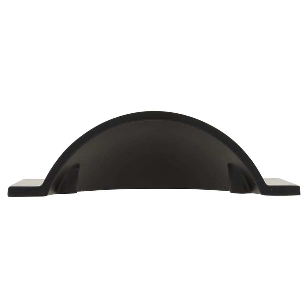 Crofts & Assinder Monmouth Square Cabinet Cup Handle - 64mm Centres - Matt Black