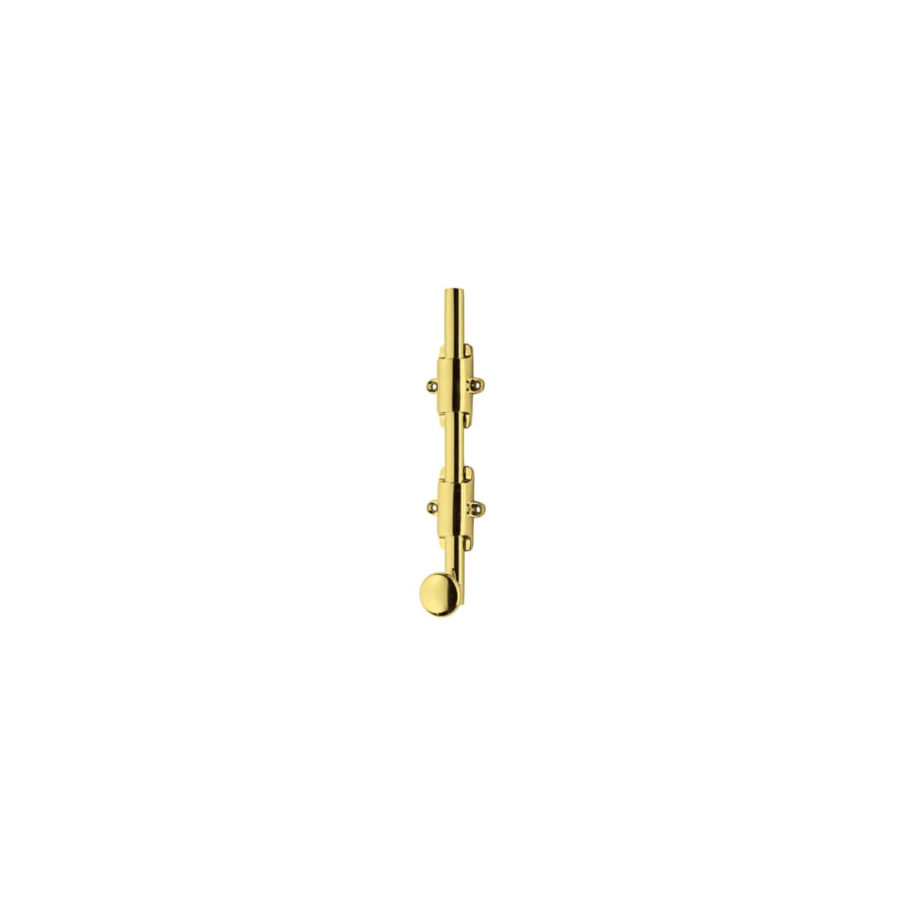 Hampstead French Door Bolt/Flat Section Bolt - 306 x 42mm - Polished Brass
