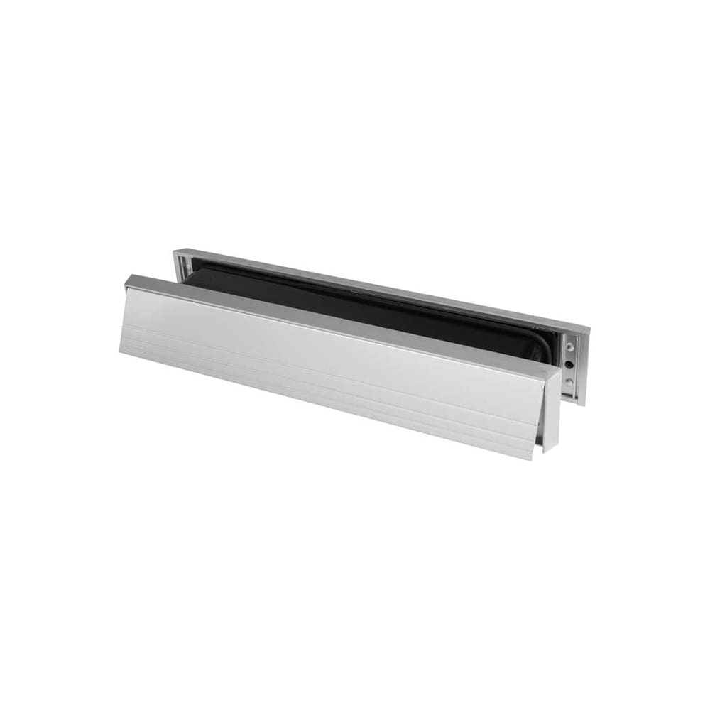 Yale Slimmaster Letter Plate - 316 x 50mm - Satin Aluminium
