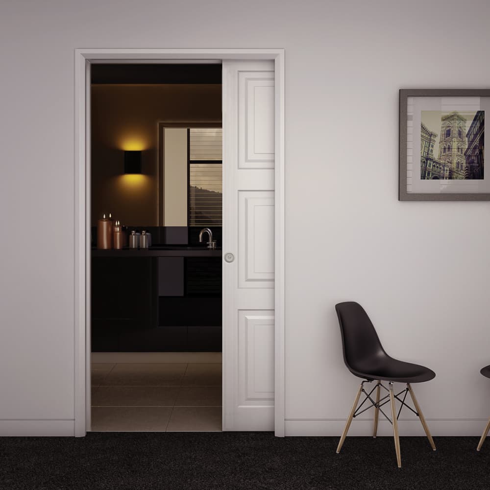 Barrier Pocket Door Kit 2 - Soft Close - 120mm Finished Wall Thickness - 1200mm Maximum Door Width