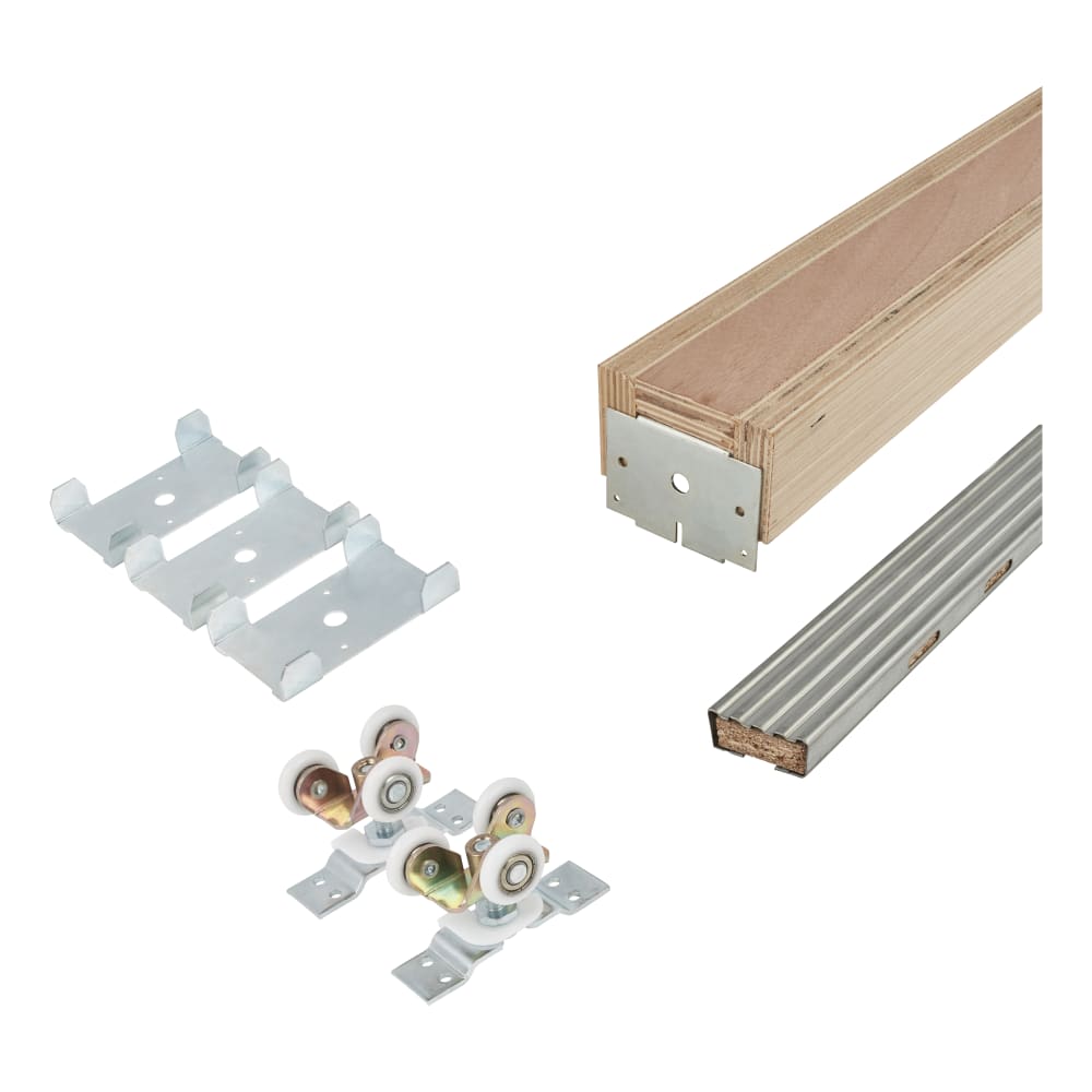Barrier Pocket Door Kit 2 - Soft Close - 120mm Finished Wall Thickness - 1200mm Maximum Door Width