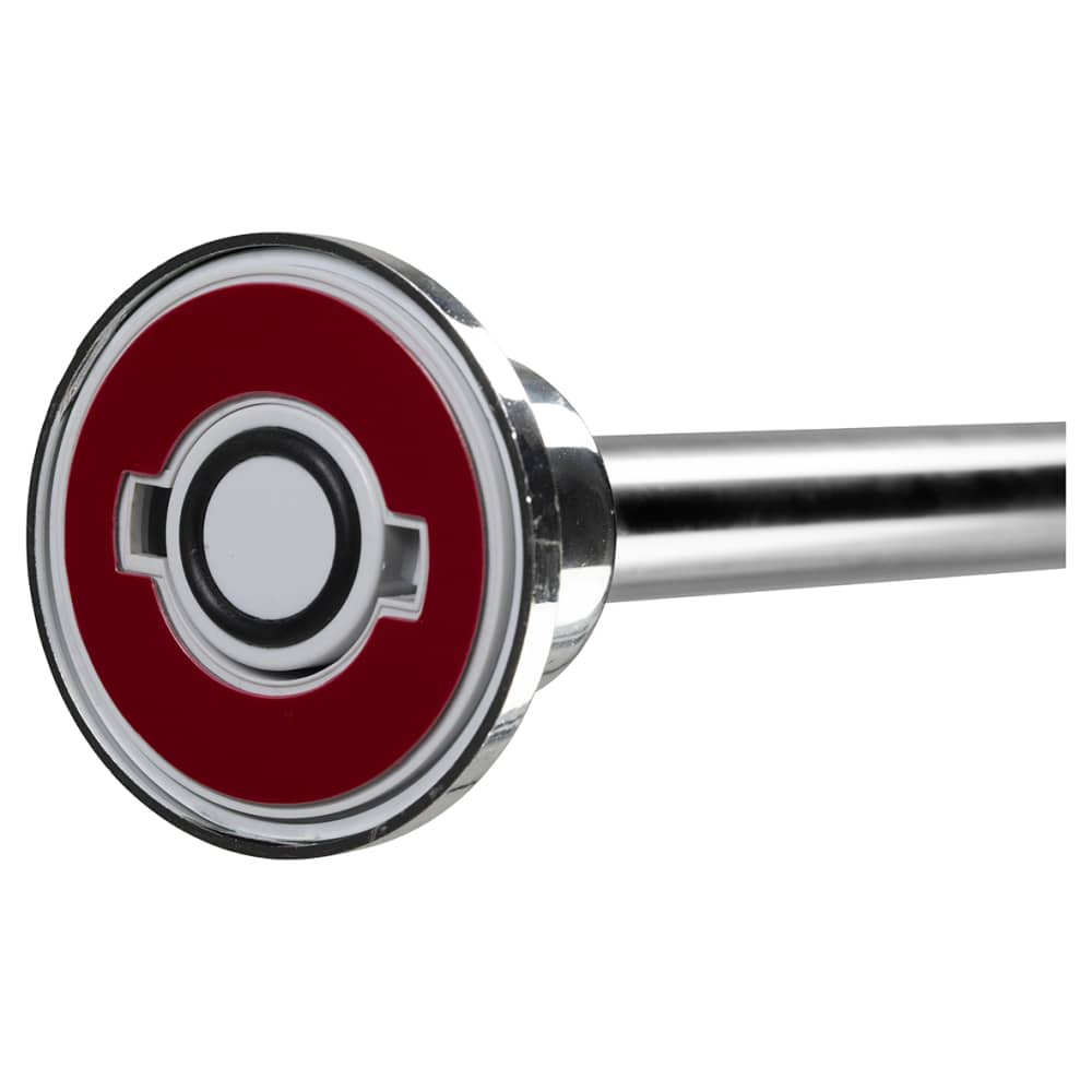 Croydex Stick 'n' Lock Premium Shower Rail - Telescopic Rod - 700 -1170mm Length - Polished Chrome