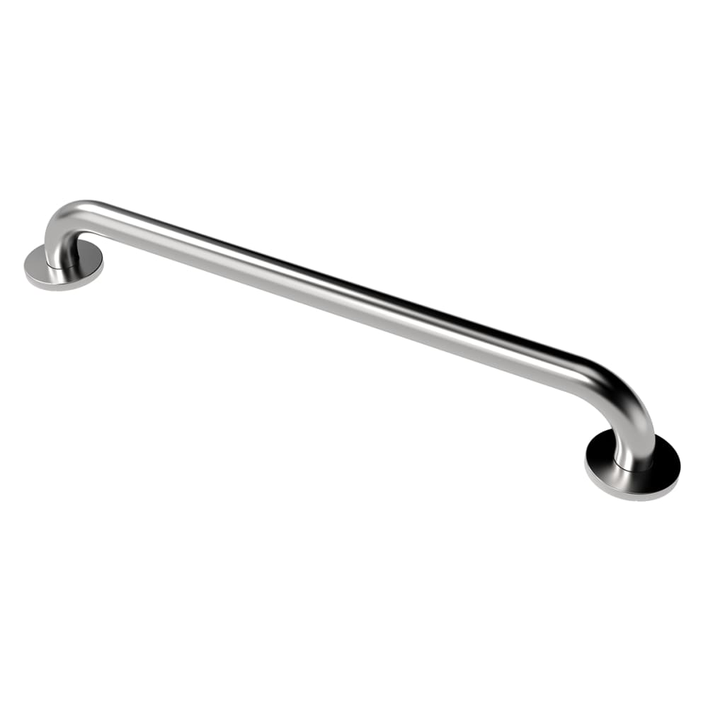 Nymas 32mm Stainless Steel Grab Rail - 600mm Length - Satin Stainless Steel