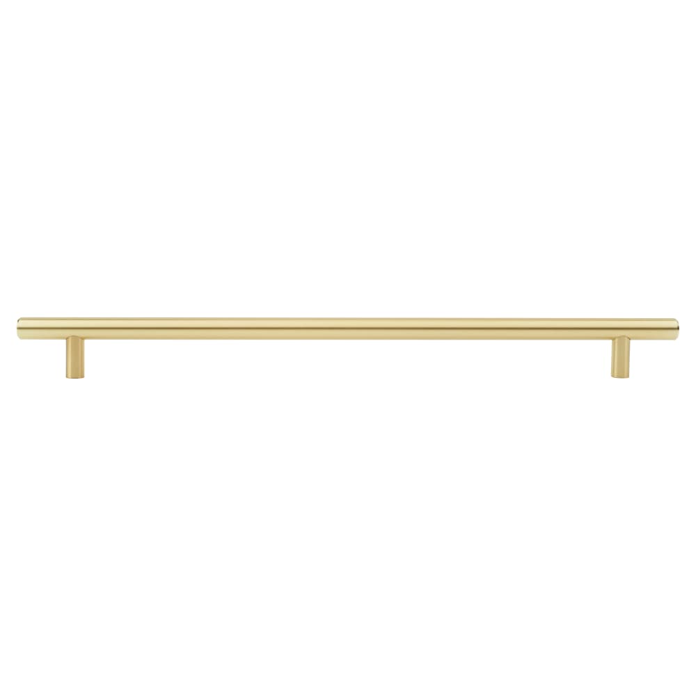 Altro 12mm T-Bar Cabinet Pull Handle - 288mm Centres - Satin Brass
