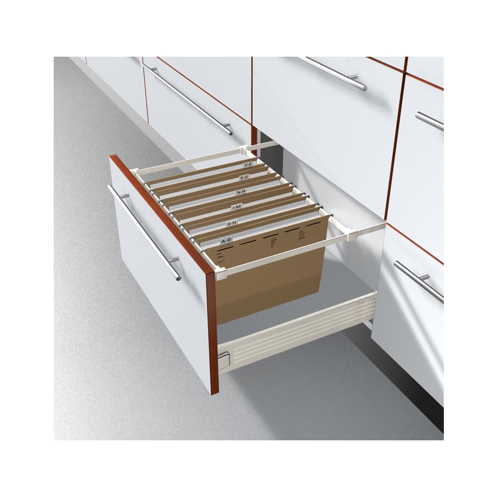 Blum Metafile Filing Drawer Frame - To Suit Drawers 275-600mm Wide and 450-550mm Deep