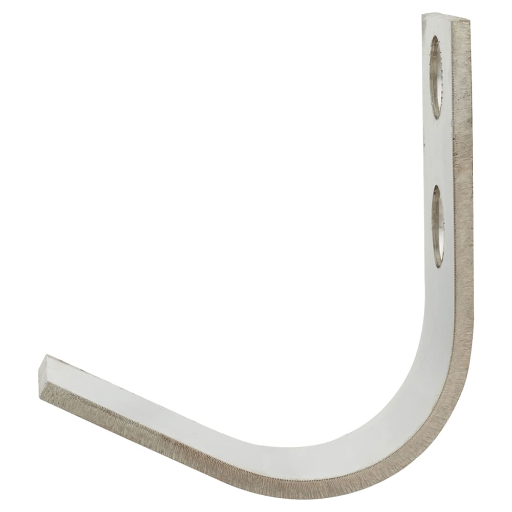 Altro Flat Single Coat Hook - 40 x 20 x 35mm - Polished Stainless Steel