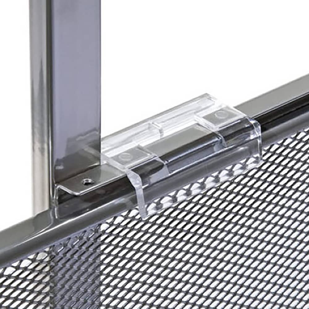 elfa Top Track System - Ventilated Wire Drawer Stopper - Translucent ...