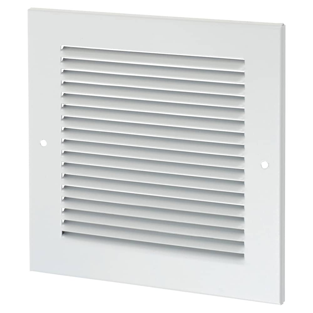 Lorient Vent Cover Grille - 190 x 190mm to suit Transfer Vent 150 x 150mm - Satin Silver