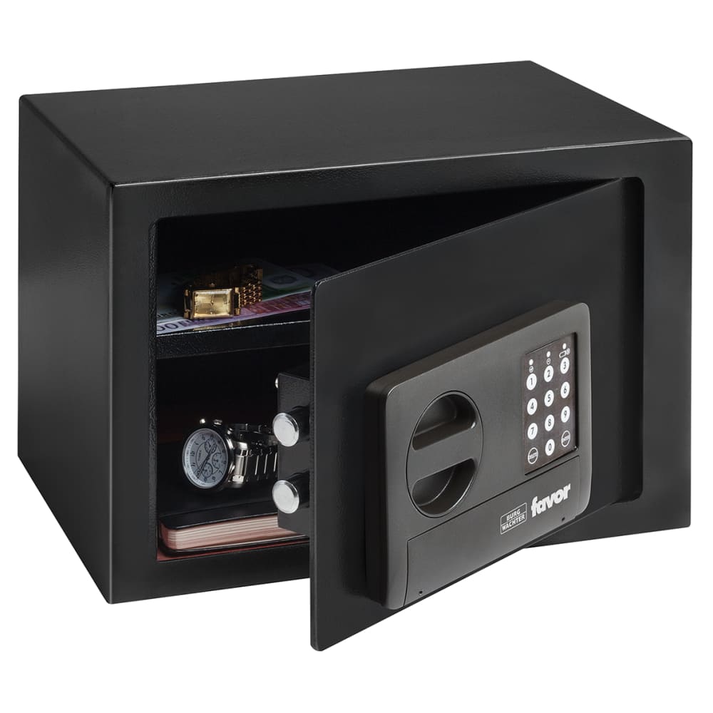 Burg Wachter Favor S5E Safe 5 - 250 x 350 x 250mm - Keypad - Matt Grey