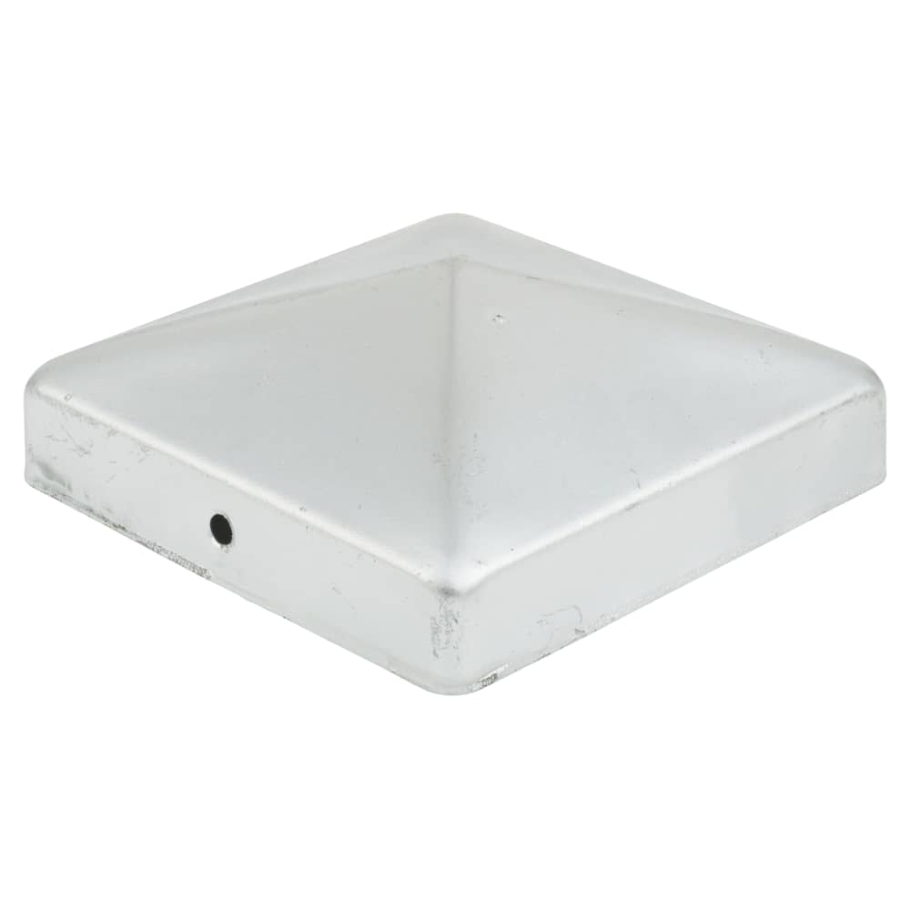 TIMCO Fence Post Cap for 4" / 100mm Posts - Zinc