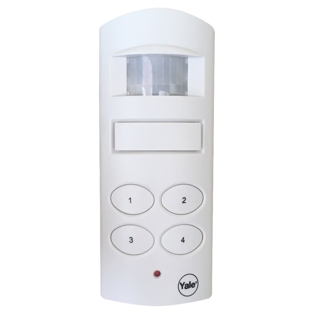 Yale Wireless PIR Motion Detection / Sensor Shed & Garage Alarm - White - SAA5015