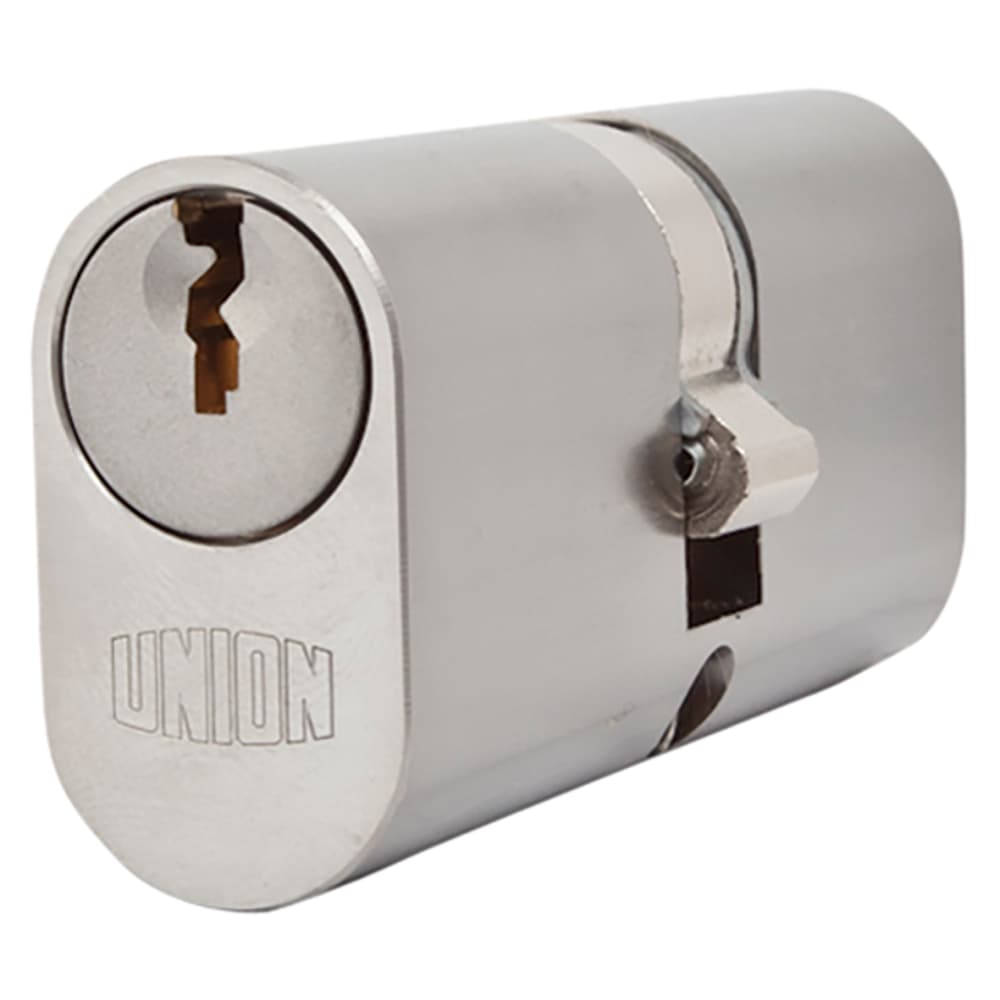Union 2x6 AA SC Double Cylinder 64mm Satin Chrome Plated ...