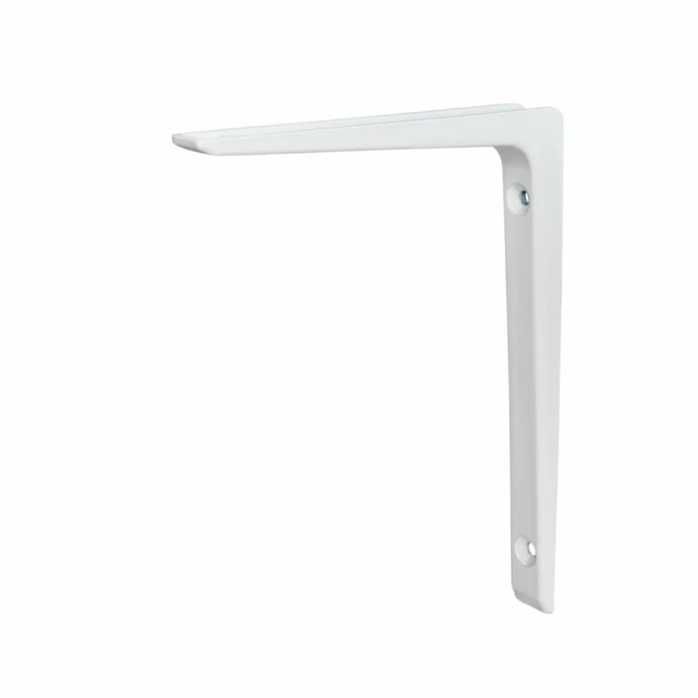 Touchpoint Aluminium Shelf Bracket - 150 x 200mm - White