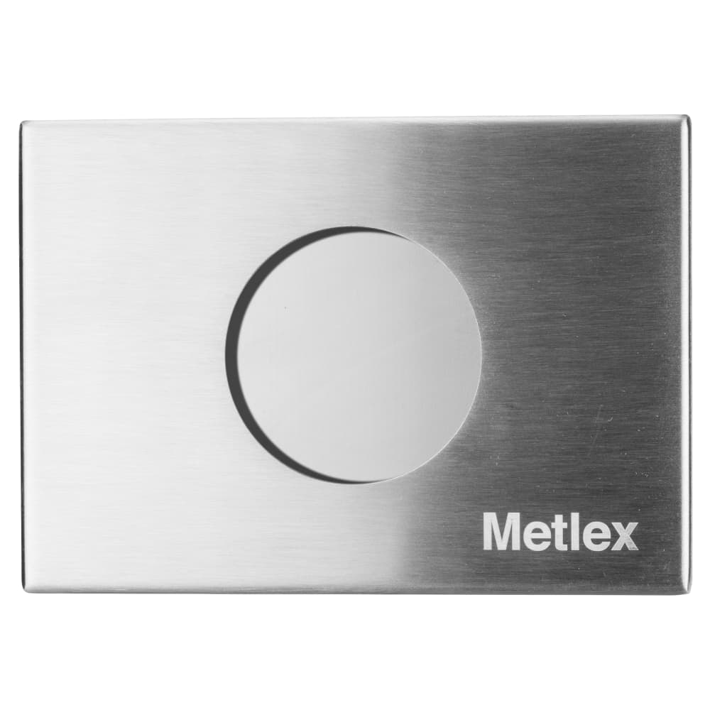 Metlex Kepler Sanitary Bag Dispenser - 124 x 120 x 124mm - Brushed Stainless Steel 