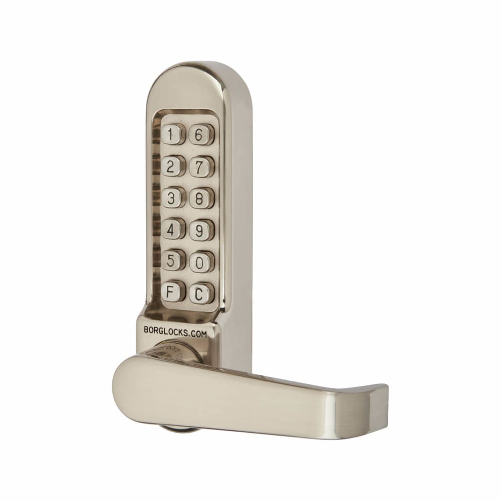 Borg BL5404 Push Button Code Lock and Euro Lock - Stainless Steel