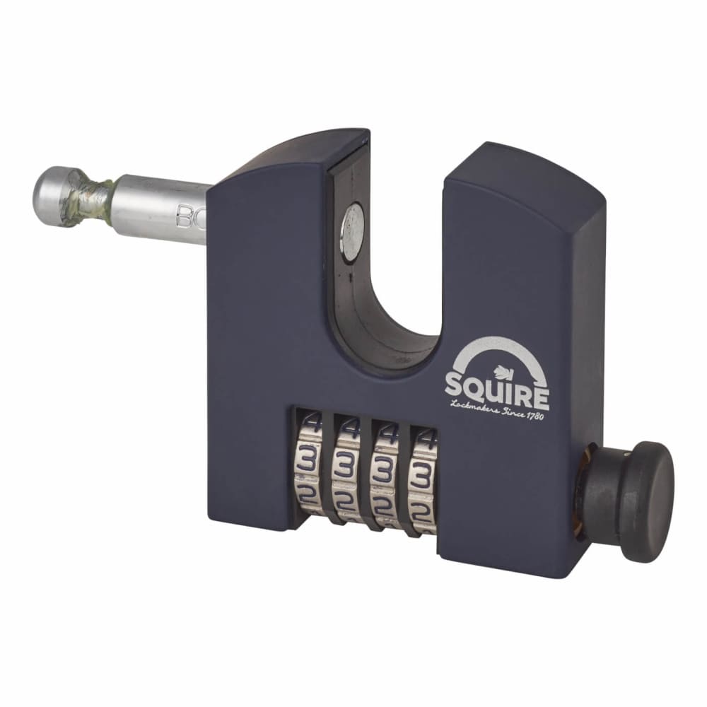 Squire Security Combination Padlock - 65mm Body - 15 x 20 x 75mm Shackle - Blue