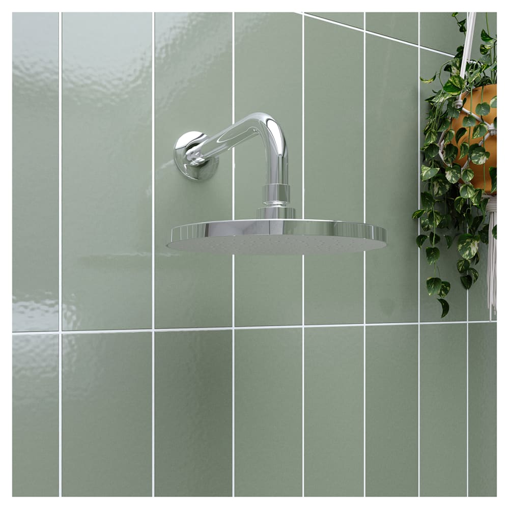 Croydex Presion Shower Arm - 210mm - Chrome