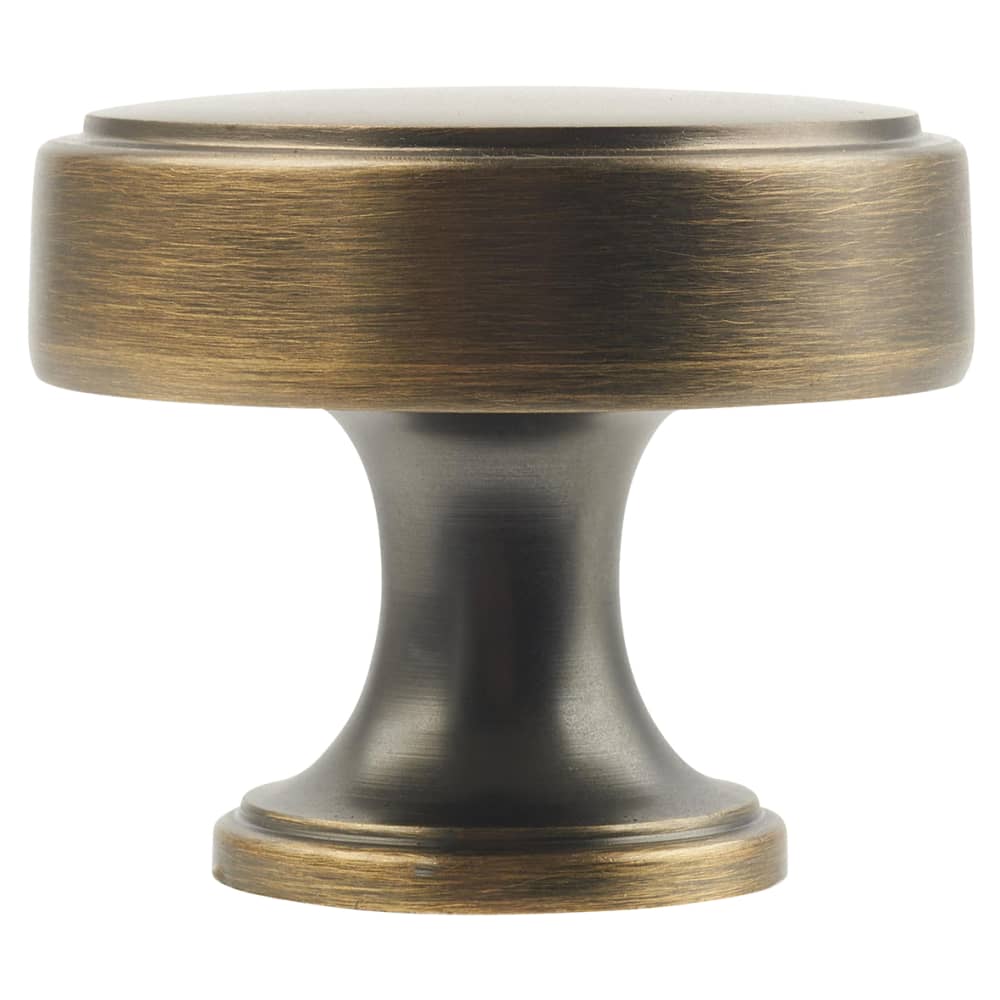 Crofts & Assinder Calgary Round Cabinet Knob - 35mm Diameter - American Bronze