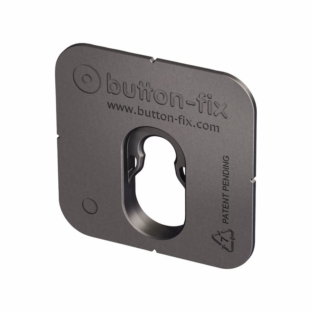 Button Fix Type 1 - Bonded - Fix Only - 60 x 60mm - Pack of 100