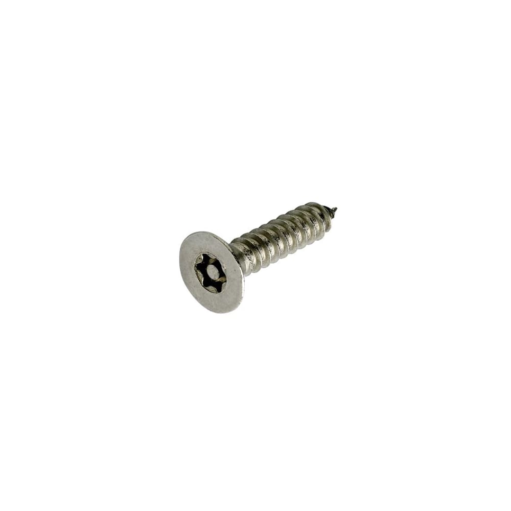 Hafren 6-Lobe Pin Self Tapping Security Screws - 4 x 1/2" - T10 - Pack of 100