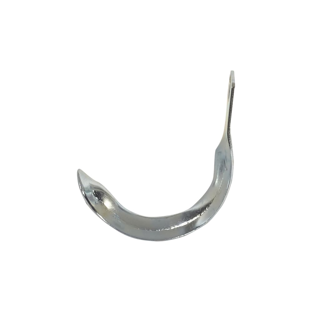 Rothley Metal Garage and Shed Storage Hook - 55mm Depth - Zinc Plated - Pack of 2
