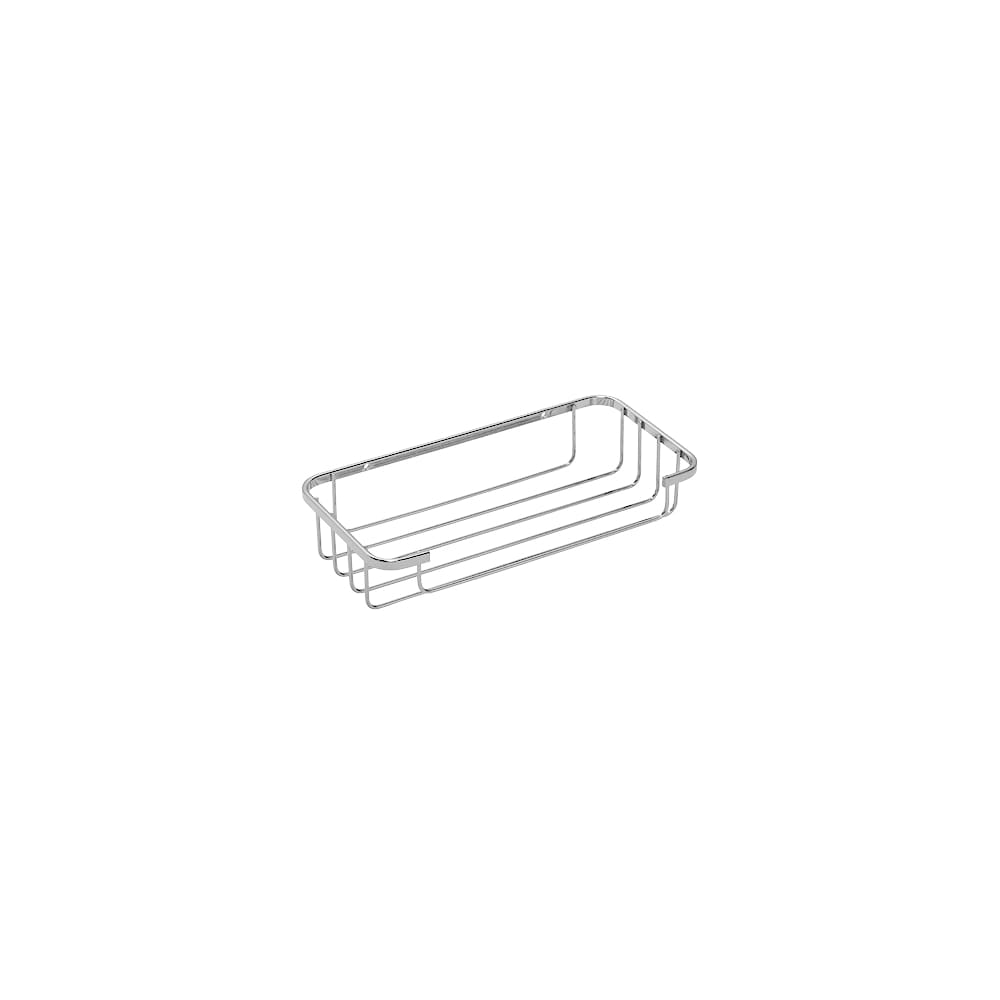 Croydex Wirework Medium Shower Soap Dish Basket - 65 x 250 x 120mm - Mild Steel