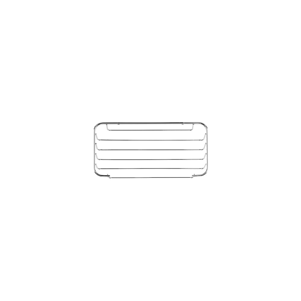 Croydex Wirework Medium Shower Soap Dish Basket - 65 x 250 x 120mm - Mild Steel